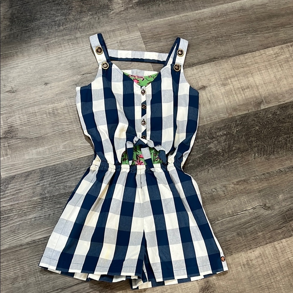 Matilda Jane Country Roads Romper size 12 in excellent condition